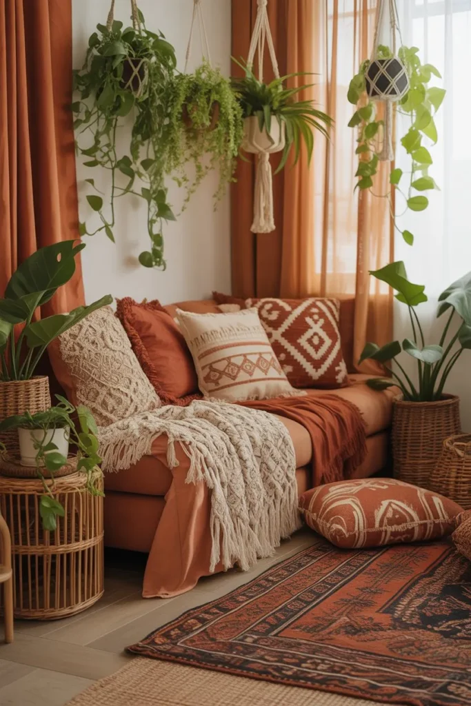 Boho Cozy Small Apartment Decor Cozy