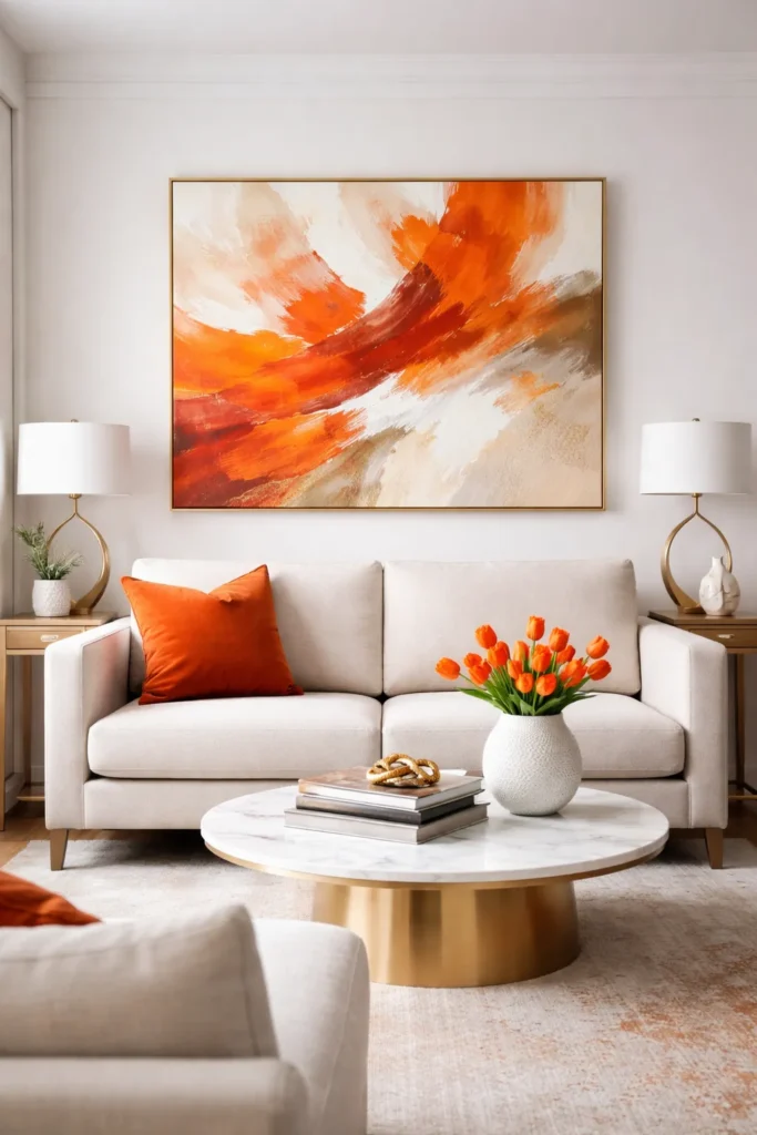 Color Pop Accent Style Couch Styling Ideas