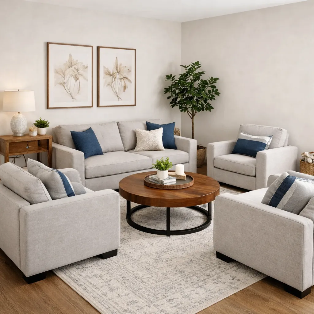 Conversation Focused Layout Living Room Layout Ideas