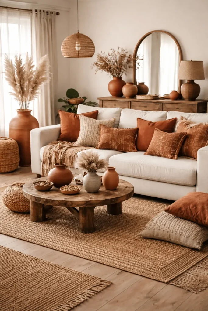 Earth Tone Boho Boho Bedroom Decor