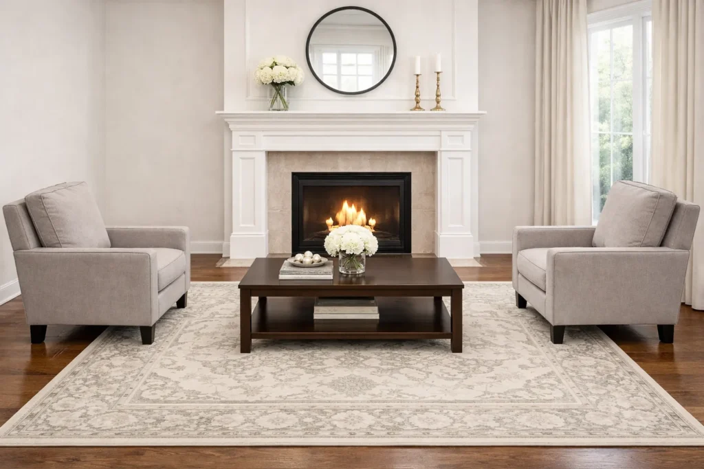 Fireplace Centered Layout