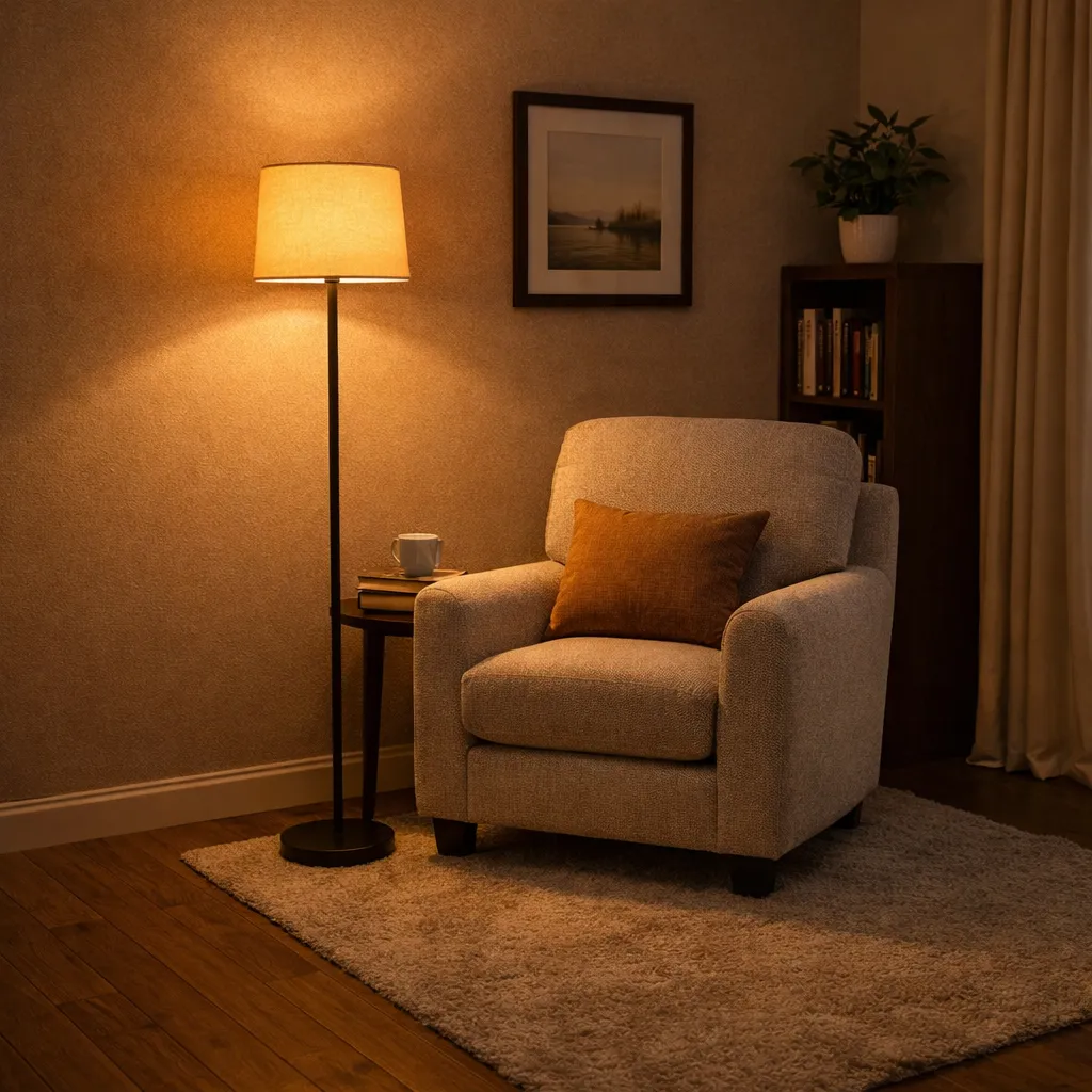 Floor Lamp Reading Nook