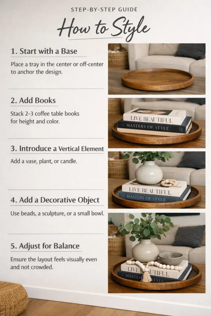 How To Style Coffee Table Decor Ideas