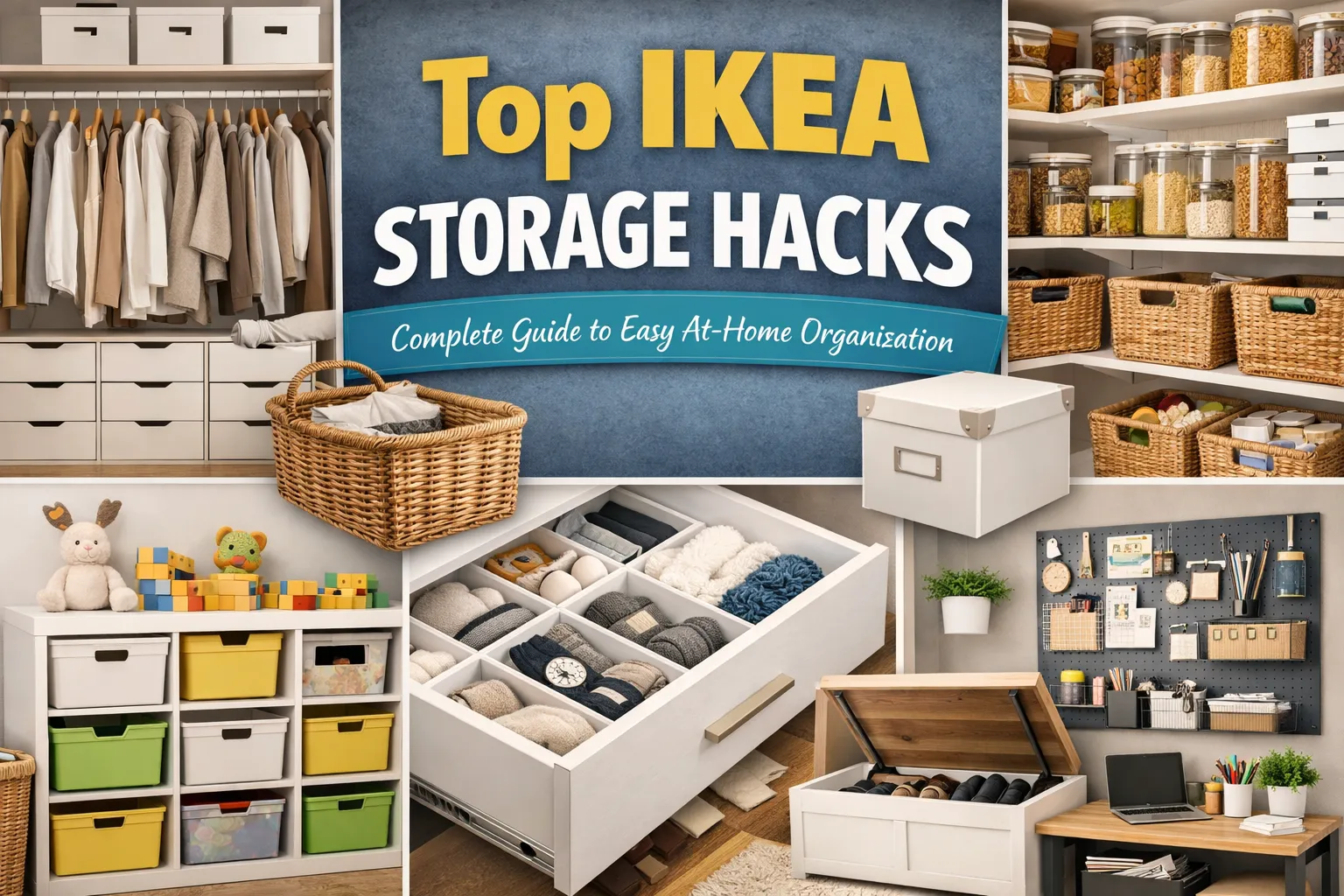 Top IKEA Storage Hacks: Complete Guide to Easy At-Home Organization