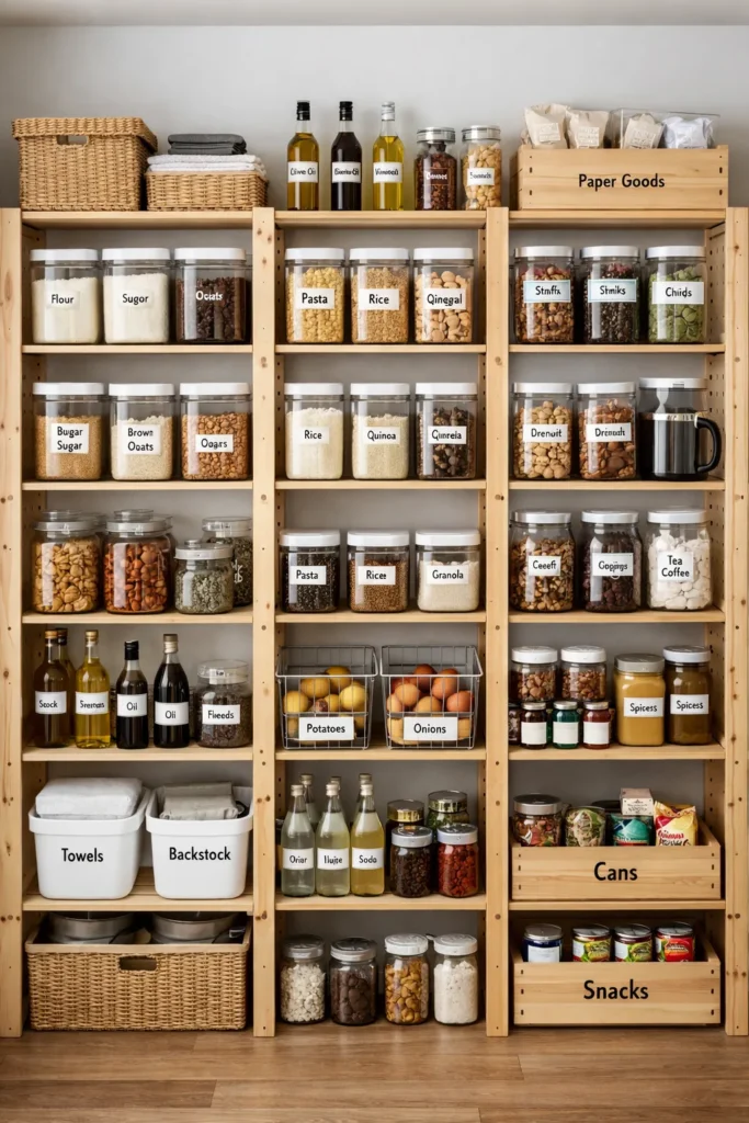 Ivar Pantry Wall Ikea Storage Hacks