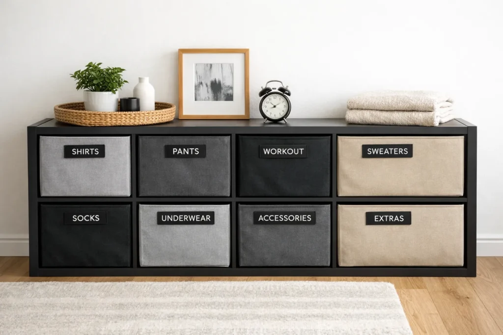 Kallax Cube Closet System Ikea Storage Hacks