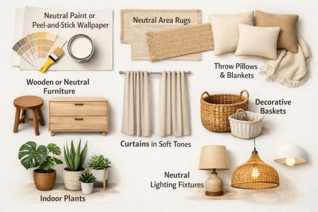 Materials Tools Youll Need Neutral Home Decor Ideas