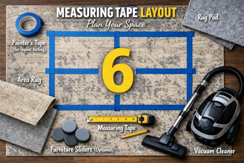 Materials Area Rug Living Room Ideas