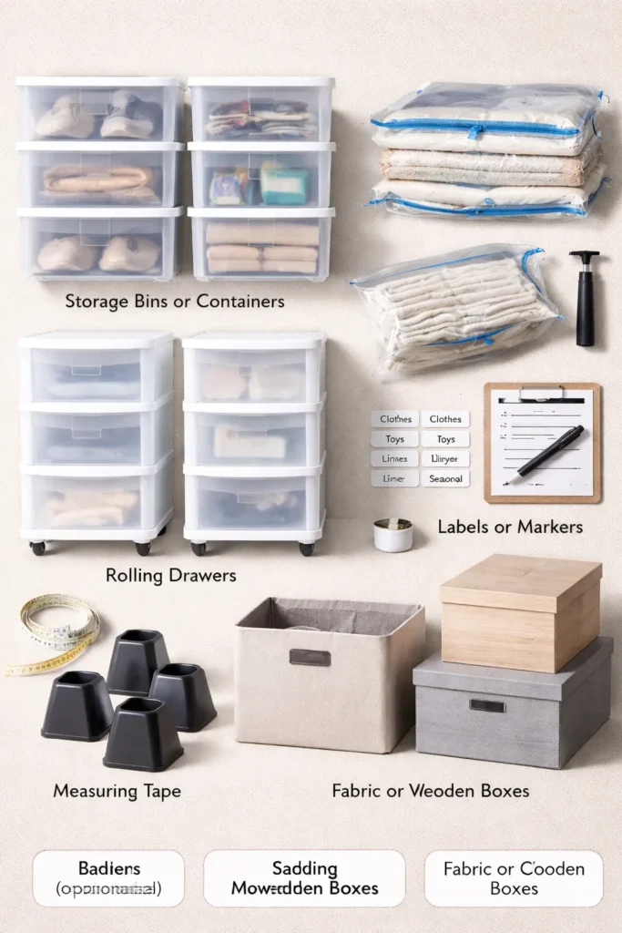 Materials Closet Organization Hacks