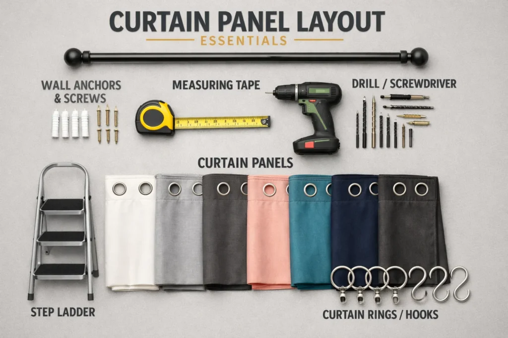 Materials Curtain Ideas For Living Room