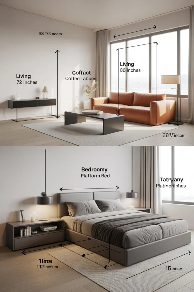 Measurements Small Apartment Decor Cozy