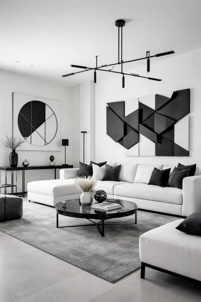 Modern Black White Affordable Home Decor Finds