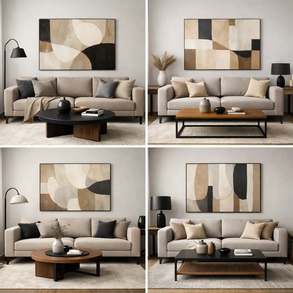 Modern Neutral Living Room Neutral Home Decor Ideas