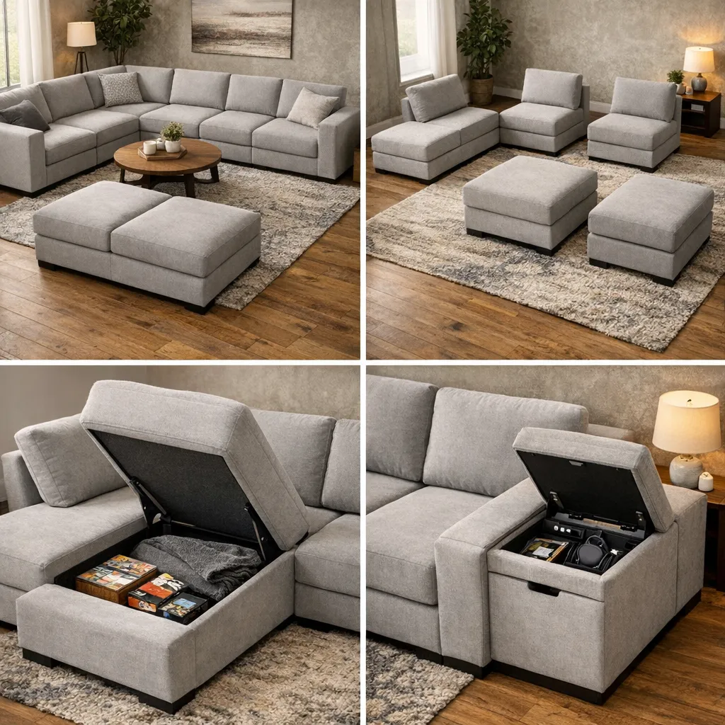 Modular Sofa Arrangement Small Space Furniture Ideas