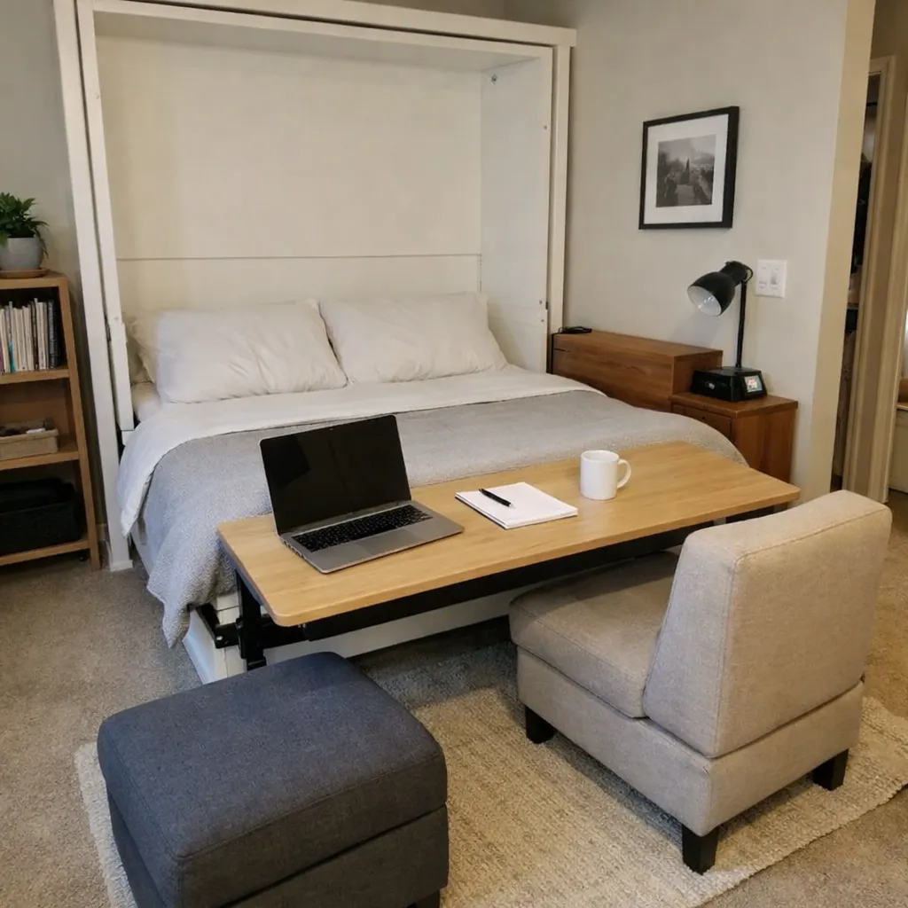 Murphy Bed Layoutsmall Space Furniture Ideas