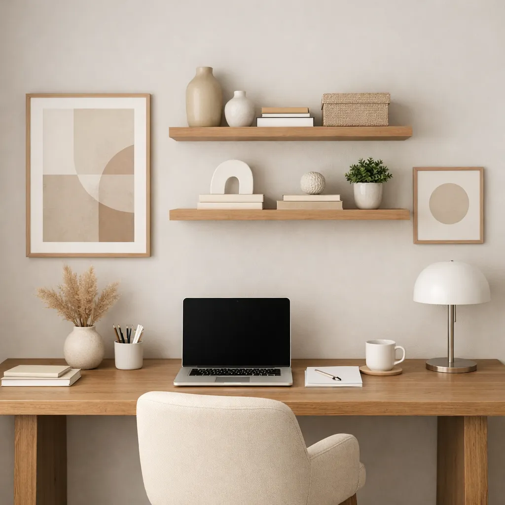 Neutral Home Office Neutral Home Decor Ideas