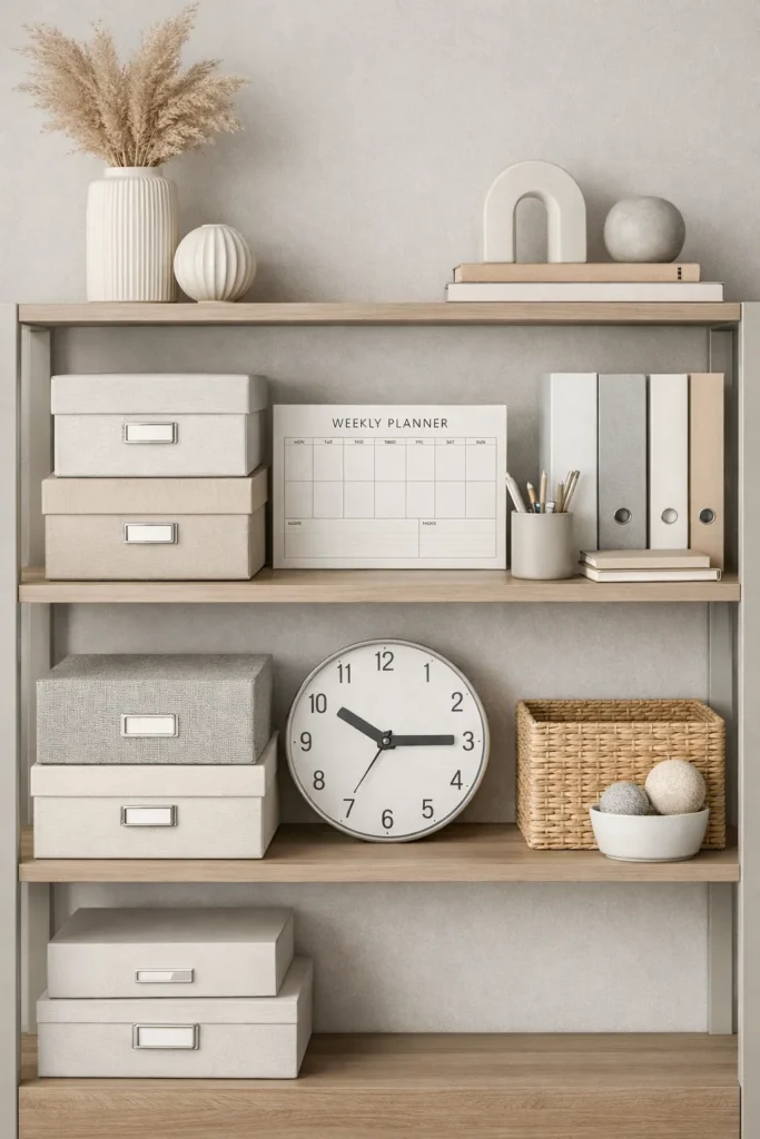 Office Productivity Shelf Floating Shelves Decor