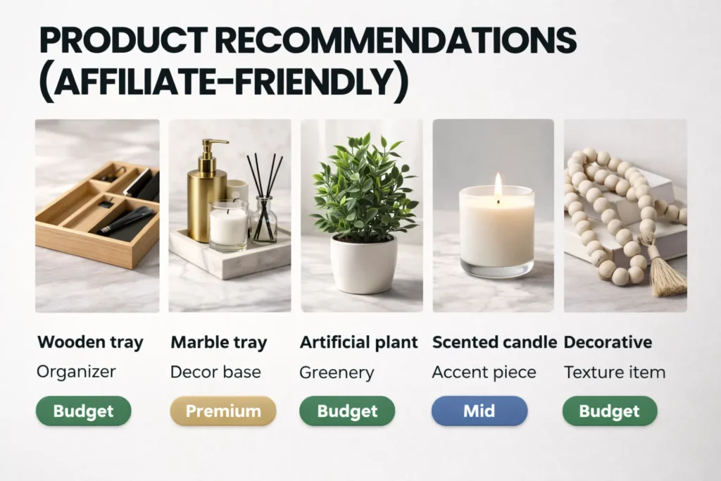 Product Recommendations Coffee Table Decor Ideas