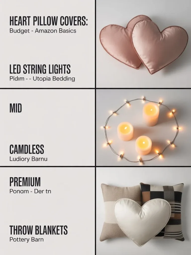 Product Recommendations Valentines Living Room Decor