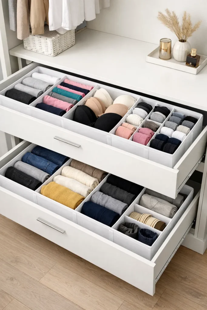Skubb Closet Drawer Inserts Ikea Storage Hacks