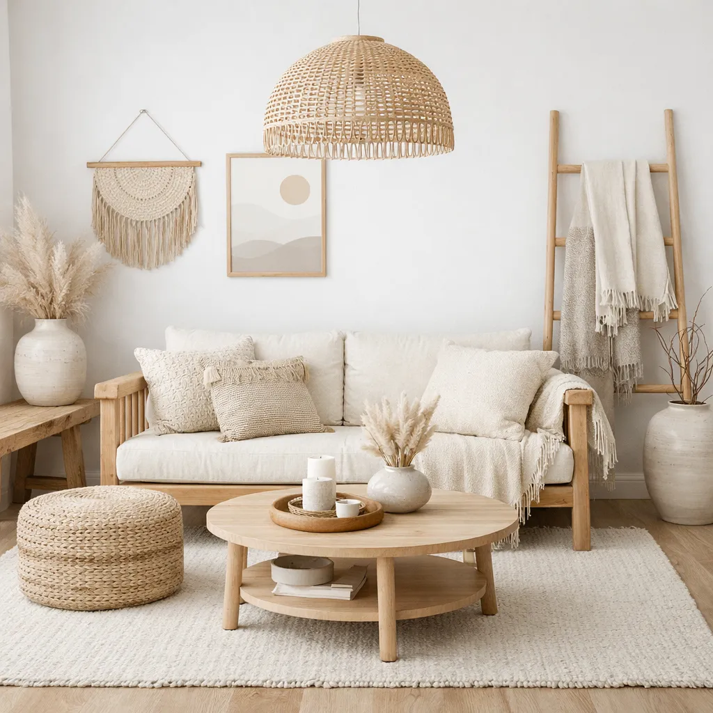 Scandinavian Boho Boho Bedroom Decor