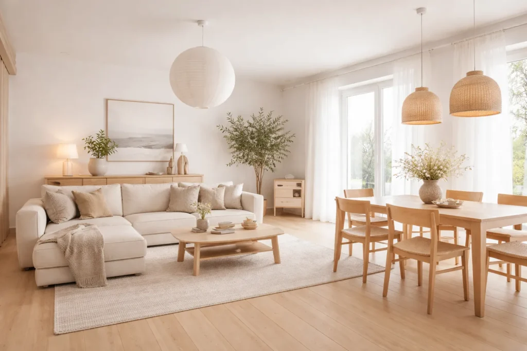 Scandinavian Light Wood Pattern