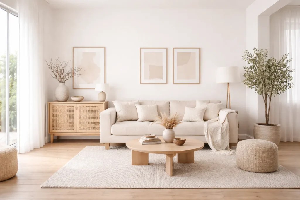 Scandinavian Neutral Style Neutral Home Decor Ideas