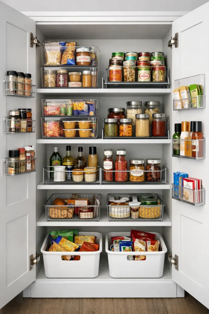 Small Cabinet Pantry Pantry Organization Ideas