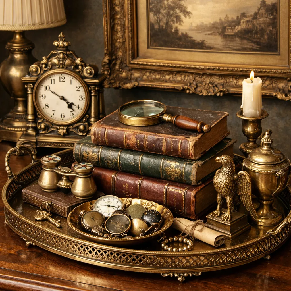 Vintage Classic Coffee Table Decor Ideas