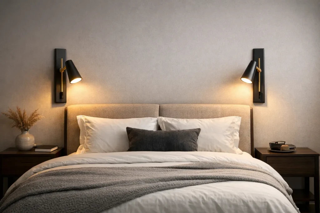 Wall Sconce Reading Lights Cozy Bedroom Lighting