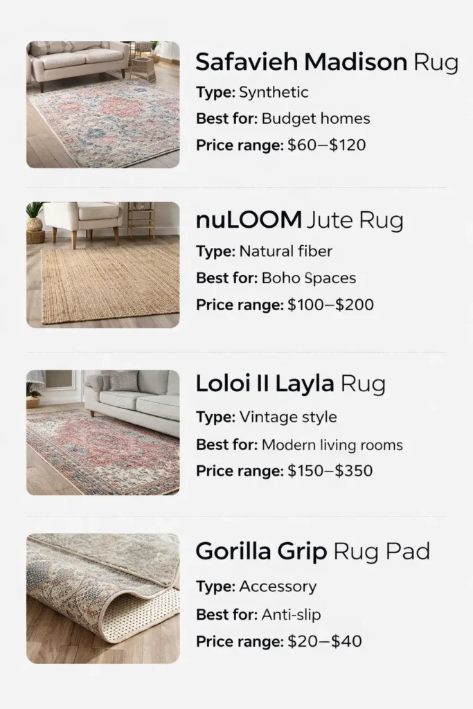 Area Rug Living Room Ideas 2