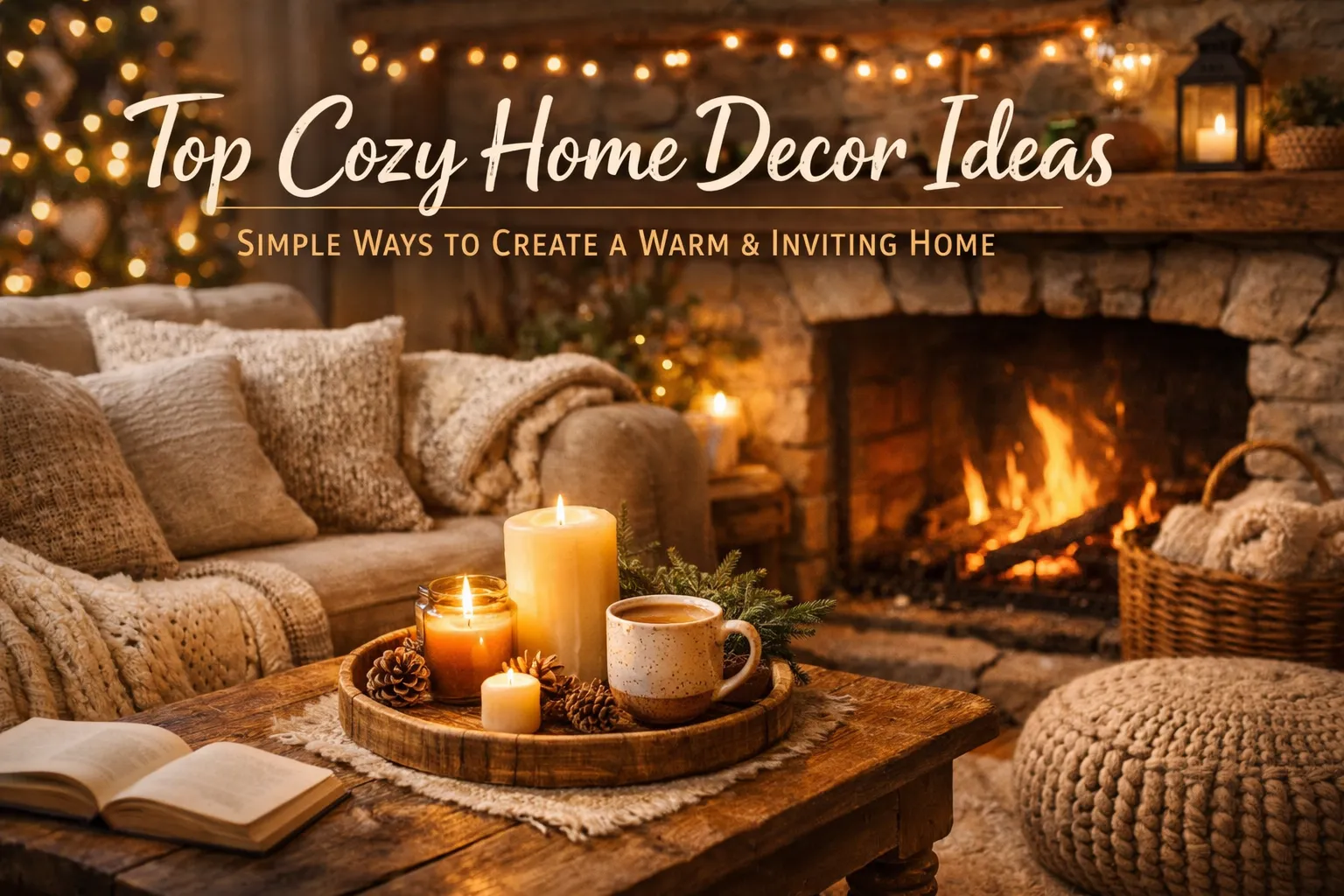 Top Cozy Home Decor Ideas: Simple Ways to Create a Warm & Inviting Home