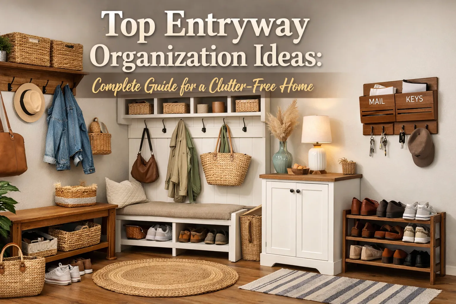 Top Entryway Organization Ideas: Complete Guide for a Clutter-Free Home