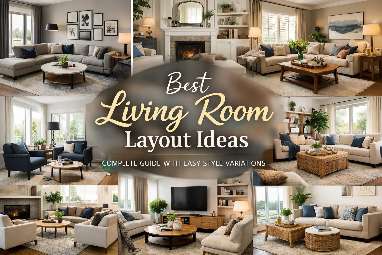Best Living Room Layout Ideas: Complete Guide with Easy Style Variations at Home
