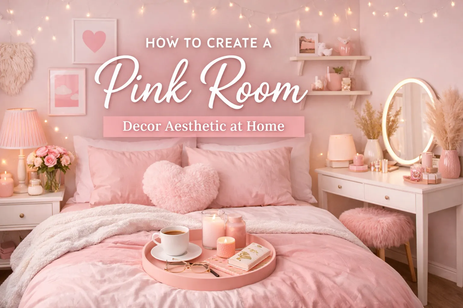 How to Create a Pink Room Decor Aesthetic at Home (Simple & Stylish Guide)