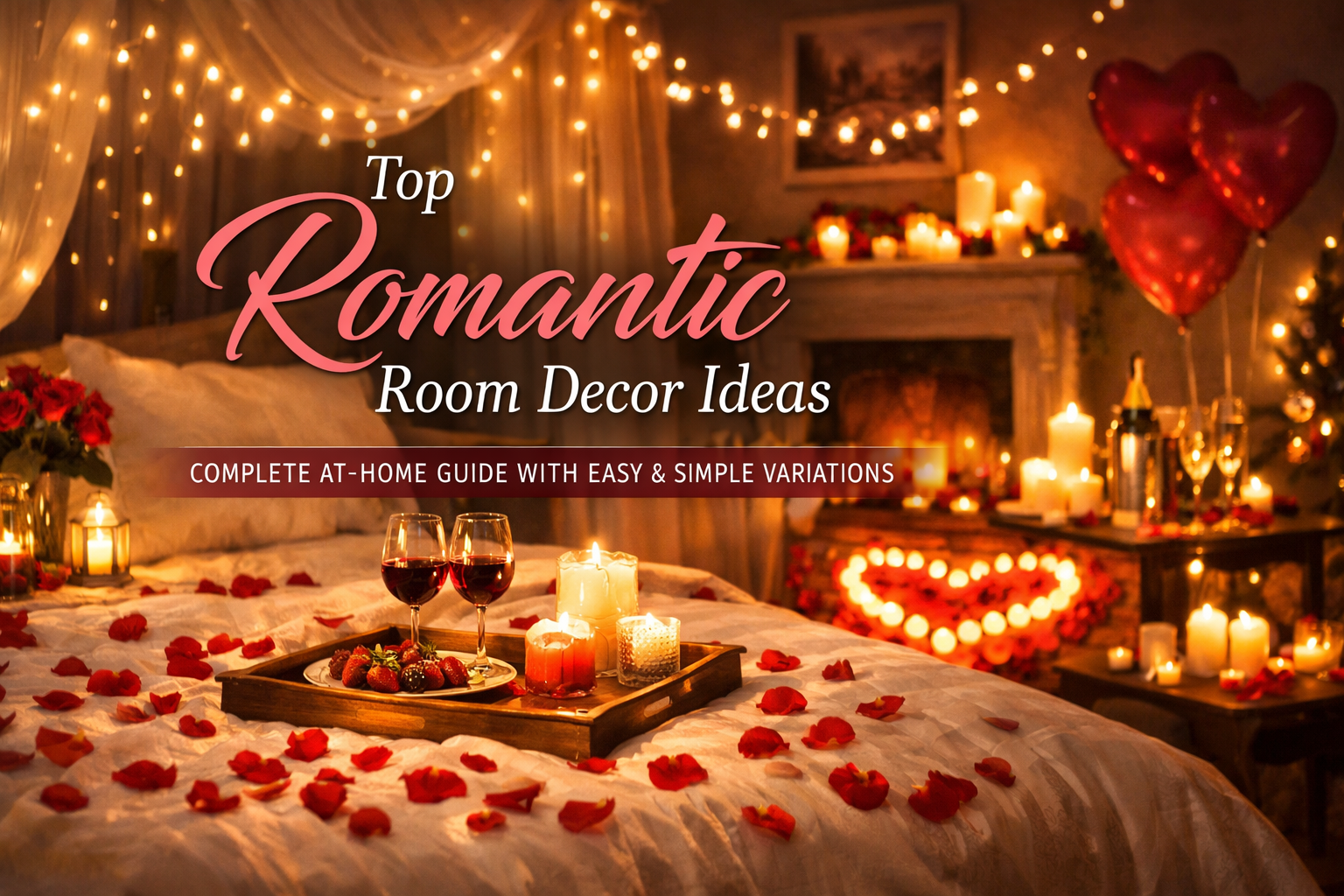 Top Romantic Room Decor Ideas: Complete At-Home Guide With Easy & Simple Variations